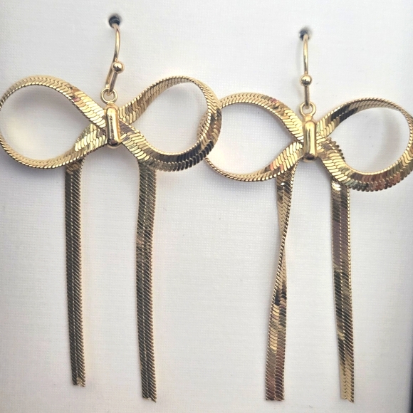House of Harlow 1960 Jewelry - House of Harlow bow earrings NIB 14K Gold plated